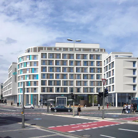 Aussenansicht Hotel Motel One Bonn