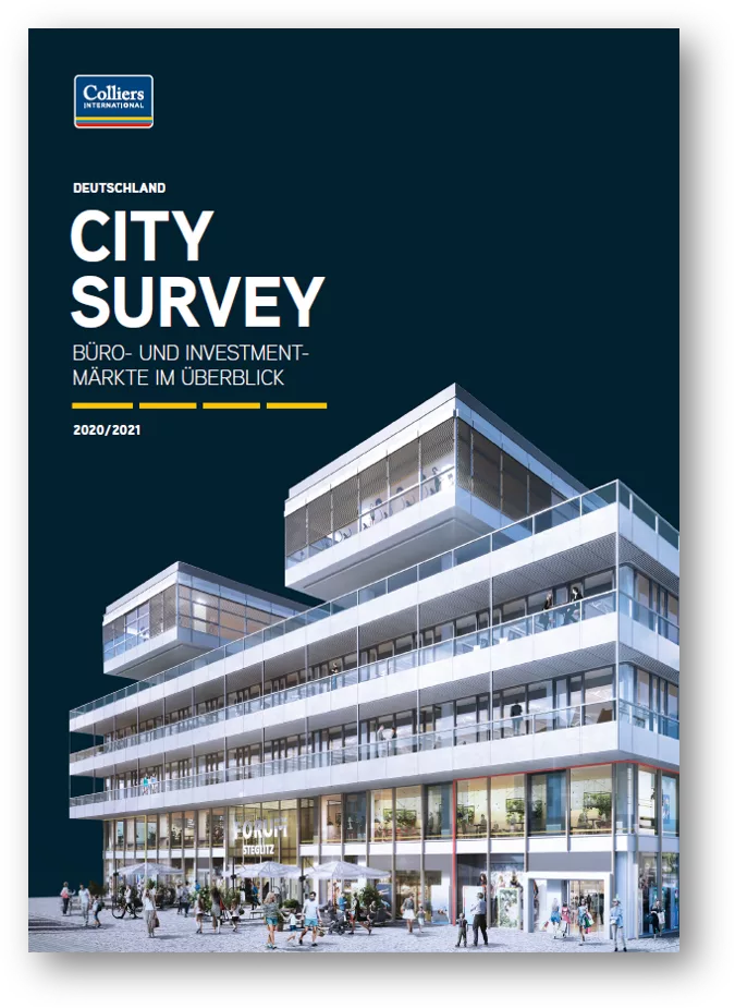 Colliers Research City Survey De Bild Schatten