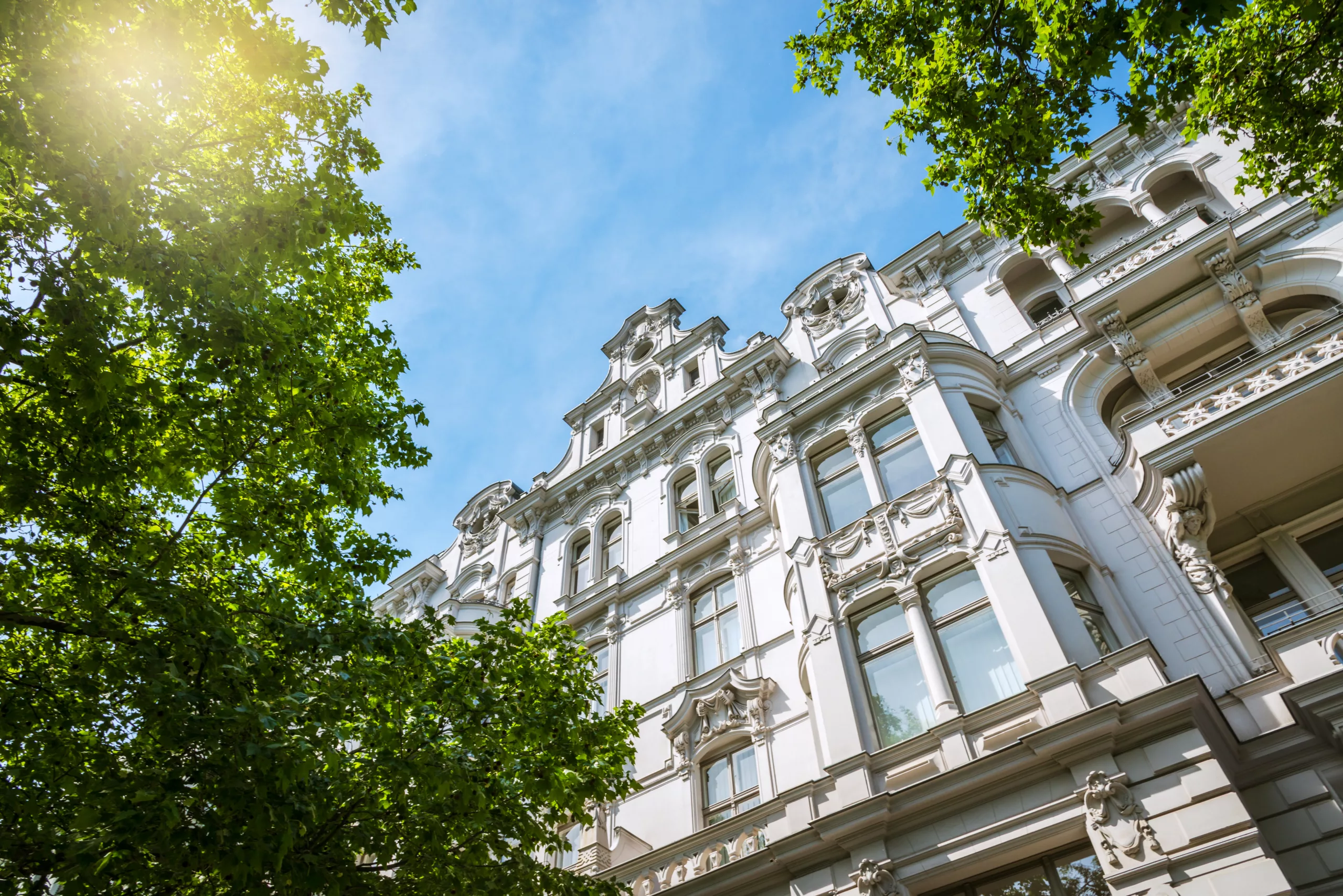 Old Apartment House In Berlin