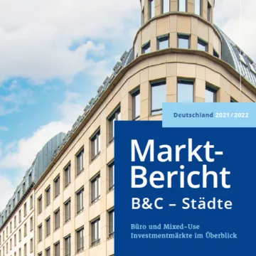 Marktbericht B&CStädte 21 22 Cover