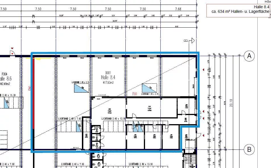 Halle 8.4 634 m²